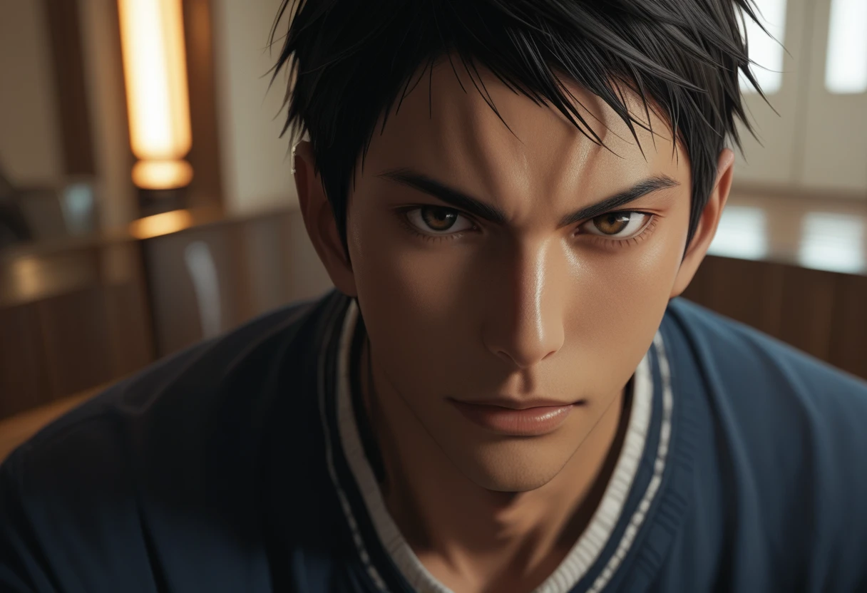 score_9, score_8_up, score_7_up, Handsome Aomine Daiki ,1boy legs ,pov