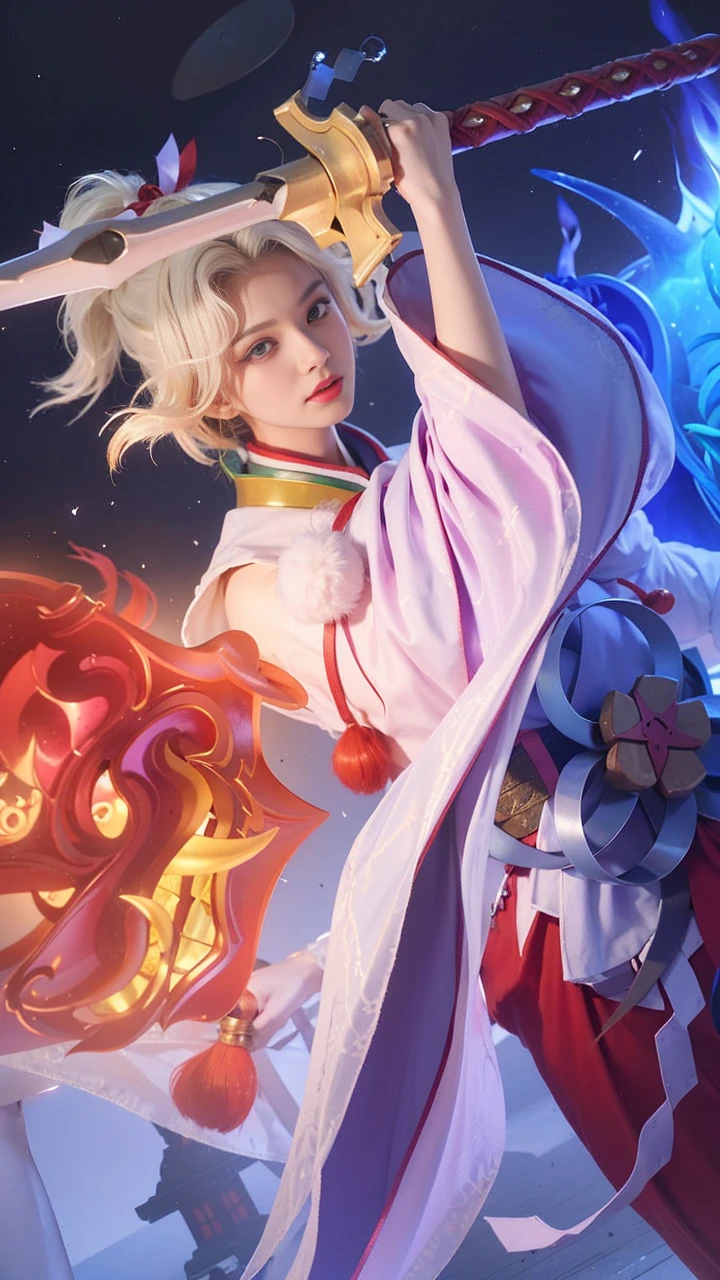 a close up of a 4 girls ,pink hair , big booobs , shadowbringers cinematic, 4 k detail fantasy, a beautiful fantasy empress, game cg, xianxia fantasy, xianxia hero, 2. 5 d cgi anime fantasy artwork, cinematic goddess close shot, ruan jia and artgerm, wow 4 k detail fantasy, hyperdetailed fantasy character