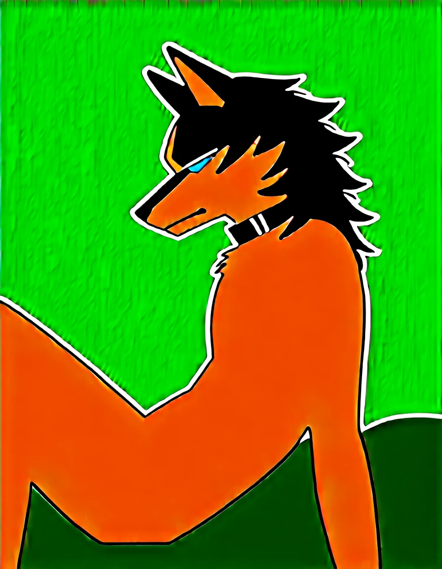 score_9, score_8_up, score_7_up, (shirou ogami, female wolf anthro, feminine, hourglass figure, white furry body, fluffy tail, detailed fur, fluffy body, blue eyes, tired expression, looking down at male, black lips, collar), naked, simple white background, on a bed, sex, cowgirl position sex, she is straddling a faceless human male, human Male is cropped out, simple white background, side view