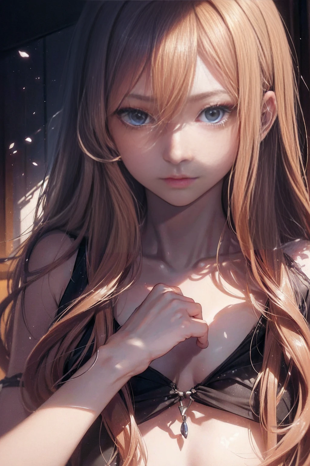 ((1 Female, 1 person, Solitary) Alice, Humanity, Long curly blond hair, blue eyes, freckle, teenager, 18 years, Rebirth_ongoing) (Main Part, Super detailed, 8K, (HD, Sunlight:0.5, Soft_shadow:0.5, atmosphere_light, 8K, 4K, Surrealism, elegant, ((((Appearance)))), Soft Ton, 柔和的light))(((Dark, Chiaroscuro)))