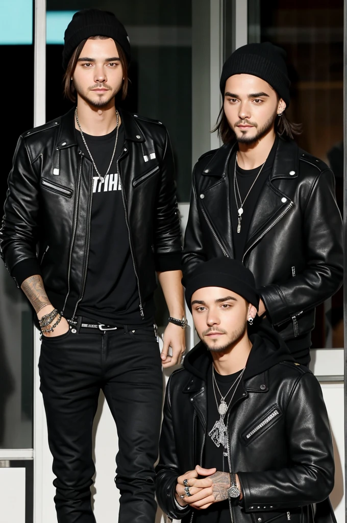 Tom Kaulitz with Bill Kaulitz