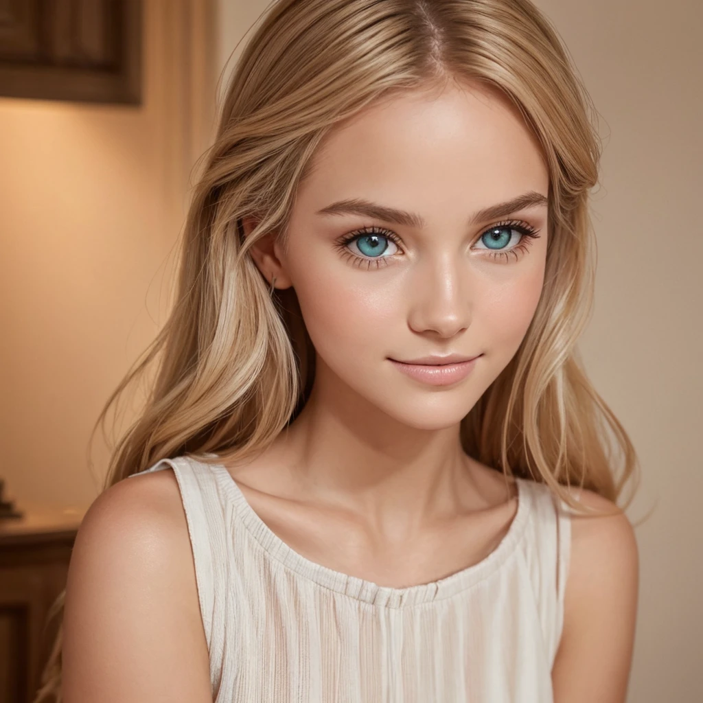 blonde, chignon, nude ,big ,