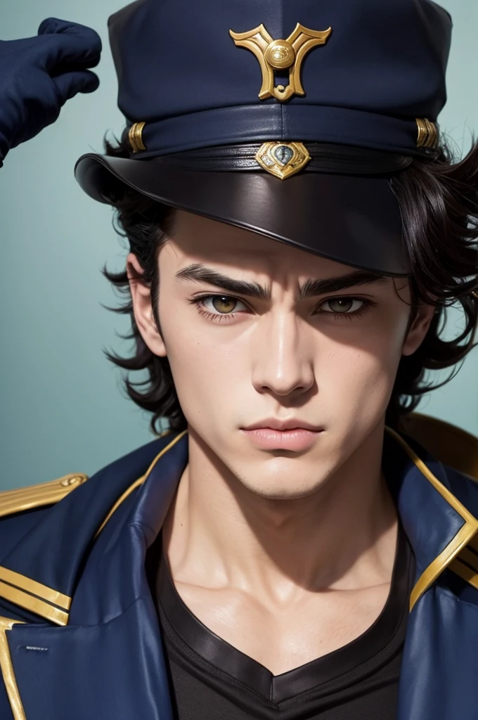Jotaro kujo 15 years old from the front
