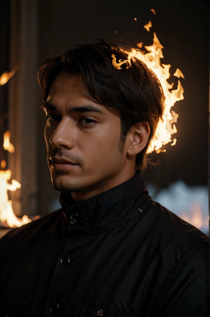 Man who call is fire