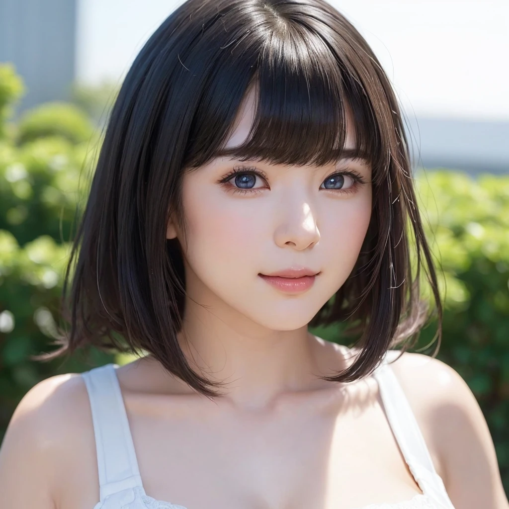 (SFW:1.8、masterpiece, Highest quality),1 Girl, alone, Realistic, absurdes、Beautiful detail that cannot be depicted in reality、Looking at the audience, Bright blue-green eyes:1.4,Brunette Short Bob Hair with highly detailed shiny hair, Very delicate and beautiful brightly colored clothing:1.4, Lepangas:1.4), Mouth closed, Upper Body、big chest eye、eyelash、{Huge|big chest|Hugeな|mega} whole :2, Chest cleavage:2、(((Beautiful and cute bangs:2、Jet Black Hair:2、Add highlights to light-toned eyes:1.4、big chest eye、Short Bob Hair、Glowing Beautiful Skin:1.4、Looking at the audience、She is very 美しい and cute、Show me your ears、Beautiful long neck、smile、Please close your mouth and laugh、Bangs and beautiful teeth)))、Ideal body type、((school uniform、uniform, blazer、School teacher、Background in front of the school gate、Beautiful cherry blossom tree background))、Beautiful long neck:1.4、(({Huge|big|Huge|mega} chest, Chest cleavage:2))、(((Portraiture:2、Face close-up:2、Close up of chest:2)))、((Transparency、clear、Transparent beauty、Gloss))、Perfect Anatomy、Beautiful skin、Beautiful hair、Dignified、beautiful gesture、considerate、((Vertical Portrait, Attractive woman、Beautiful face and eyes, drawn in detail))