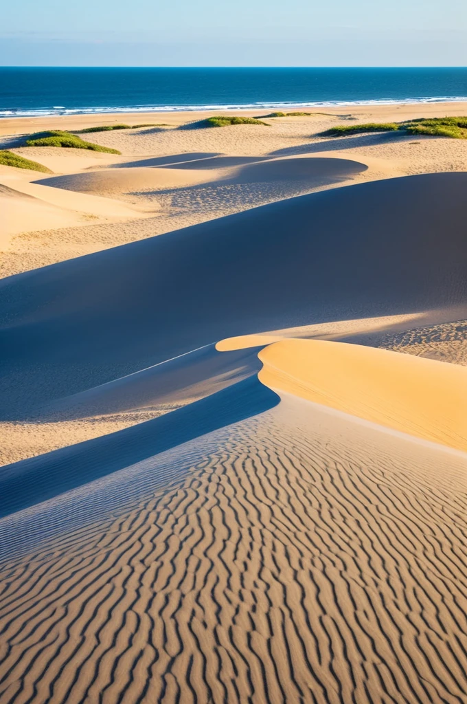 Sand dunes on the outterbanks of North Carolina.