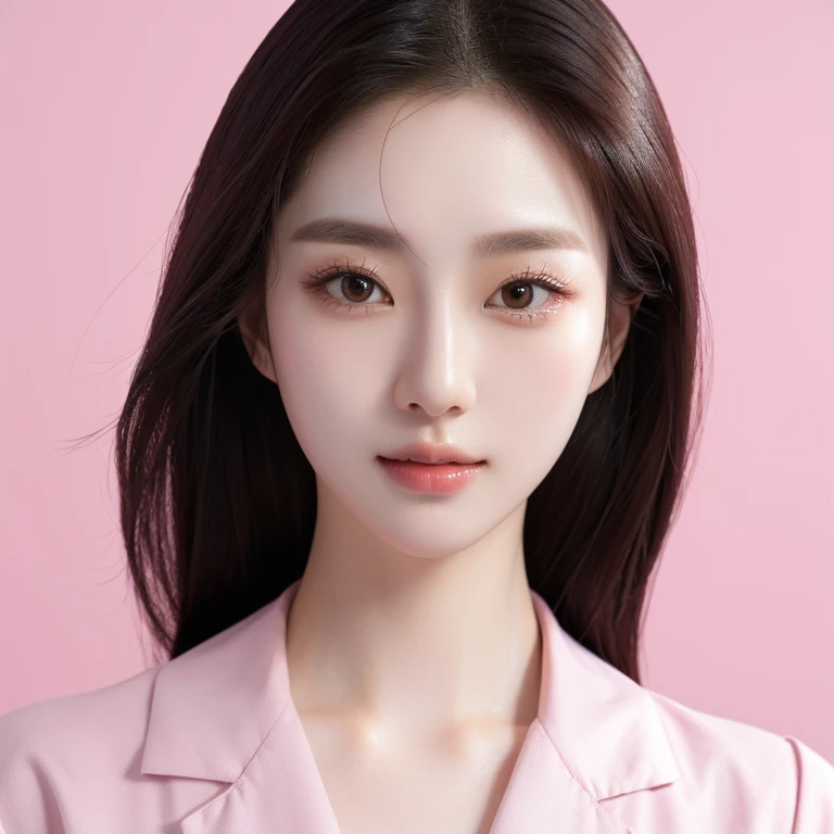 dancing, Beautiful Korean female doctor wearing pink scrubs, beautiful detailed face, Korean woman, pale skin, realistic skin, detailed cloth texture, detailed hair texture, Perfect proportion, Beautiful Face, accurate, Anatomically correct, Highly detailed face and skin texture, looking at viewer