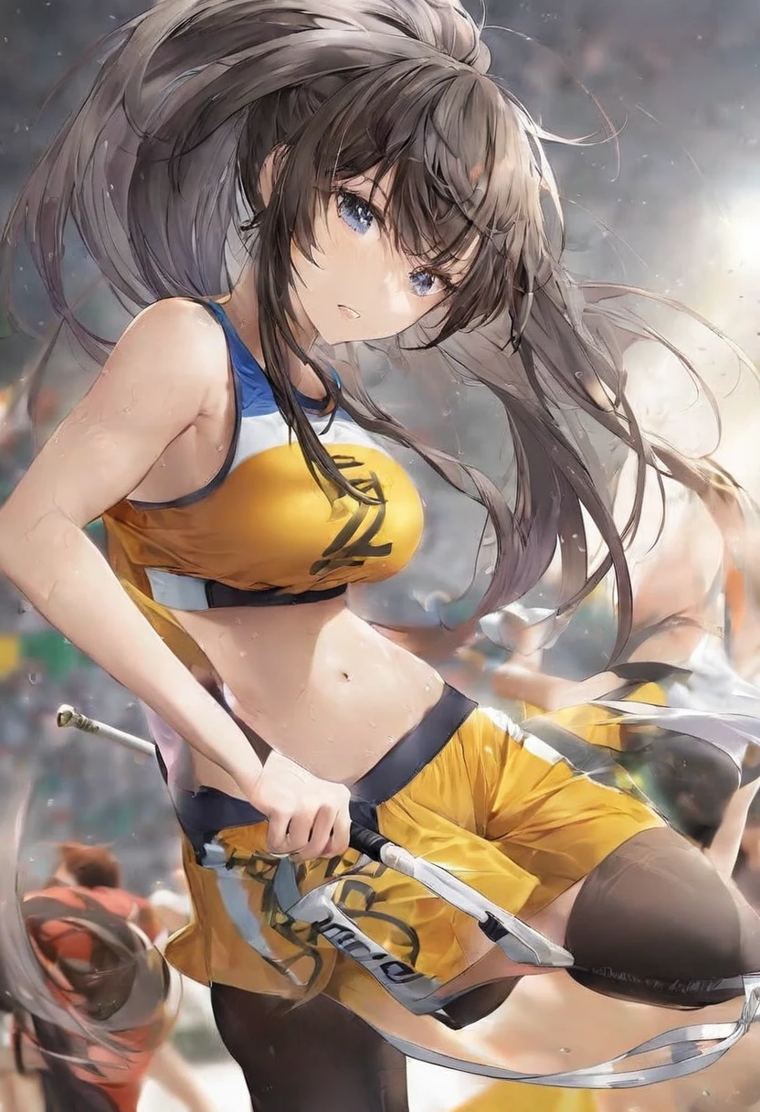 Anime girl athletes