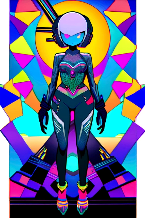 monster、monster、cute、cyber punk、whole body