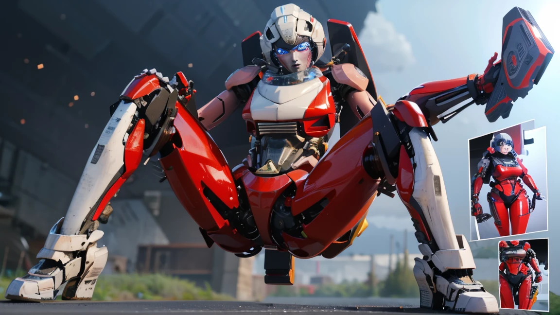 ROTB_Arcee, 1 chica, pechos grandes, de frente, extremely high detal CH, 8L, REFERENCE SHET RENDERED, hd 4k, estructura de cuerpo robot, mecha, , Caderas anchas, muslos gruesos, reference sheet, no background reference, modelado 3d, voluptuosa, primer plano, enfoque FRONTAL, por delante, from front, frontal focus modelado 3d , 3d , referencia, imagen de referencia blocking reference blender wearing, full body, stanging hole body highly detailed, highly detailed figure, female full body, female body, humanoid woman, female full-skin figure, realistic body structure, woman body, female human torso, perfect human female specimen, human female, detailed body structure