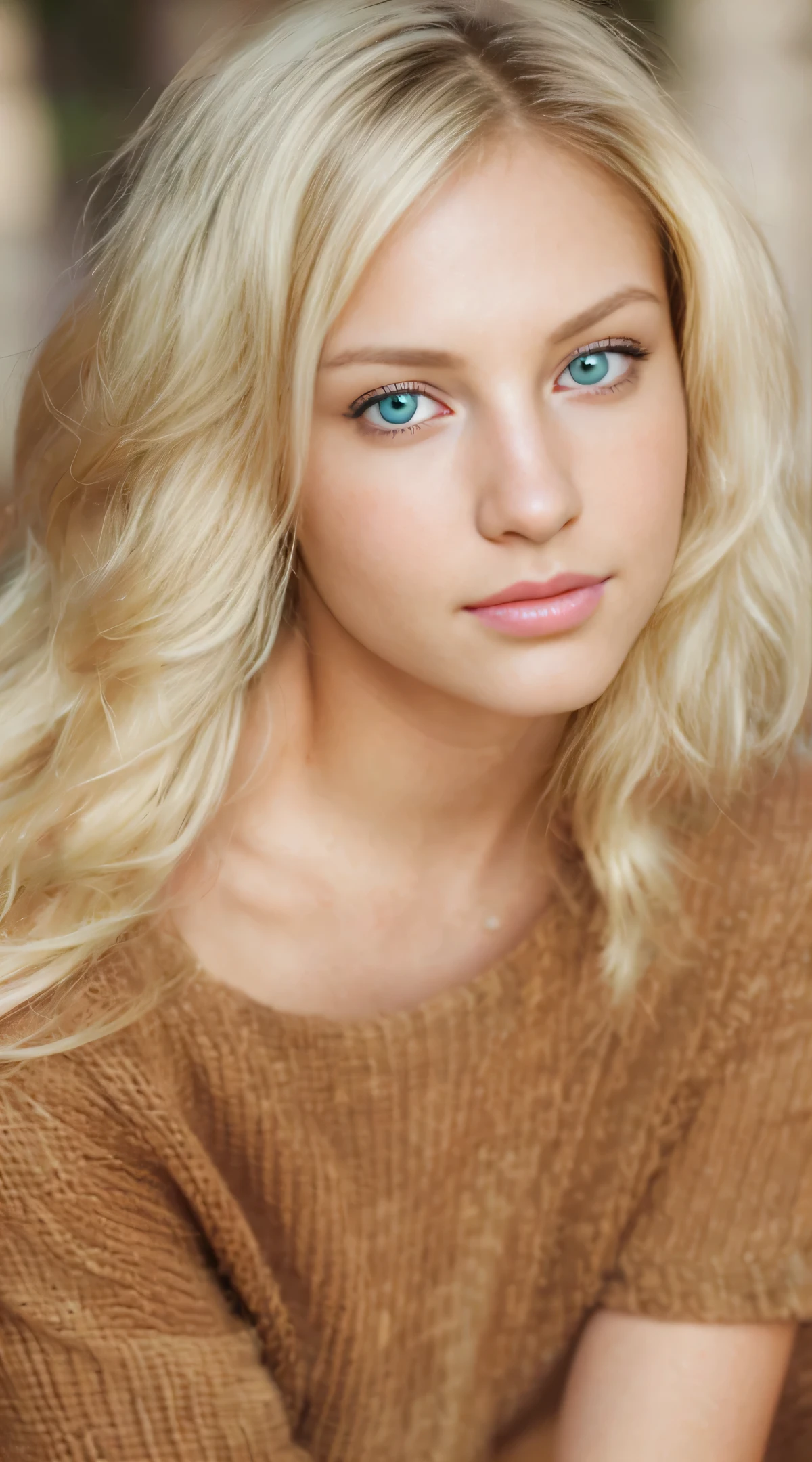 (best qualityer, ultra detaild) , (high resolution skin texture) , ( ultra realistic image resolution) , blonde woman with light green eyes looking at viewer (Ultra Realistic Detail) , (photorealistic:1.4), detailed gorgeous face