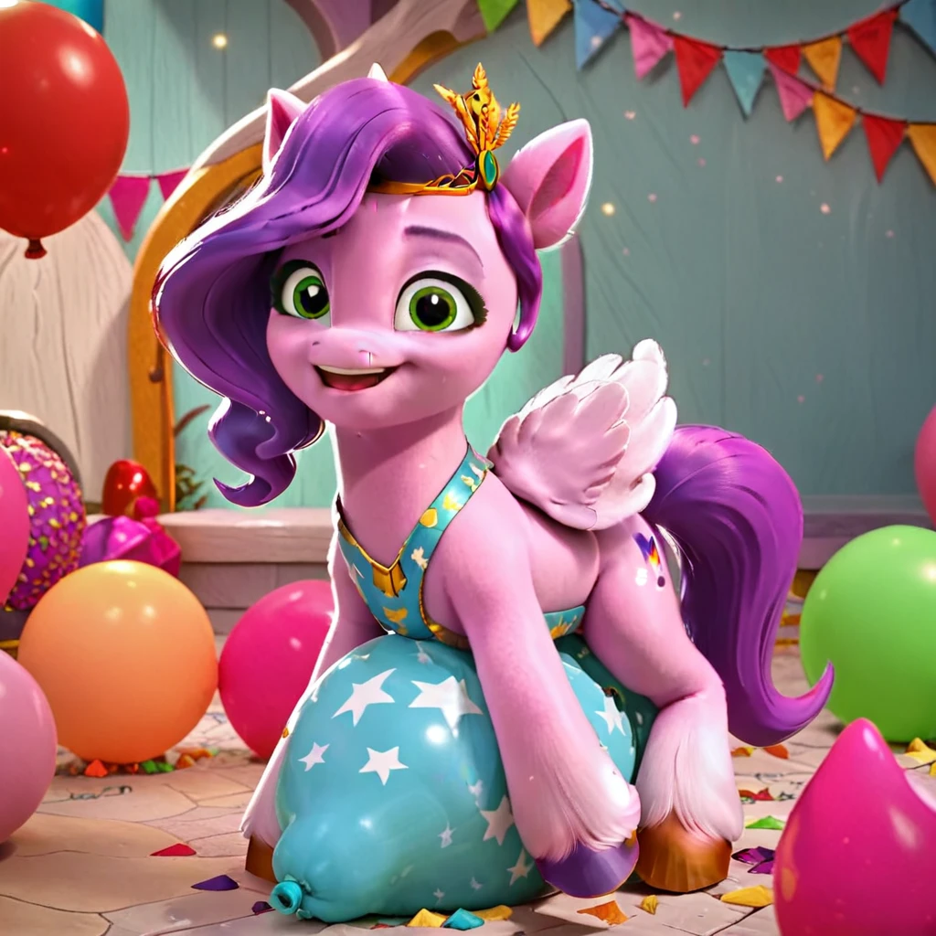 score_9, score_8_up, score_7_up, score_6_up, score_5_up, score_4_up,
female, Pipp Petals, solo, looner, nonpop, balloon nonpop, detailed background, party, selfie, fanservice, plot, balloon fetish, balloon support, 3d, hd, 4k, solo,
safe, rating safe,
spread legs, plot, blowing up balloons, balloon blowing, wide hips, arched back, overinflated balloon, tight balloon, necked balloon, translucent balloon, white star print on balloon, balloon inflation, bouncing, squeaking, noisy, loud,
My Little Pony: Make Your Mark, My Little Pony: A New Generation, cinematic, dynamic angle, depth of field, bloom, subsurface scattering