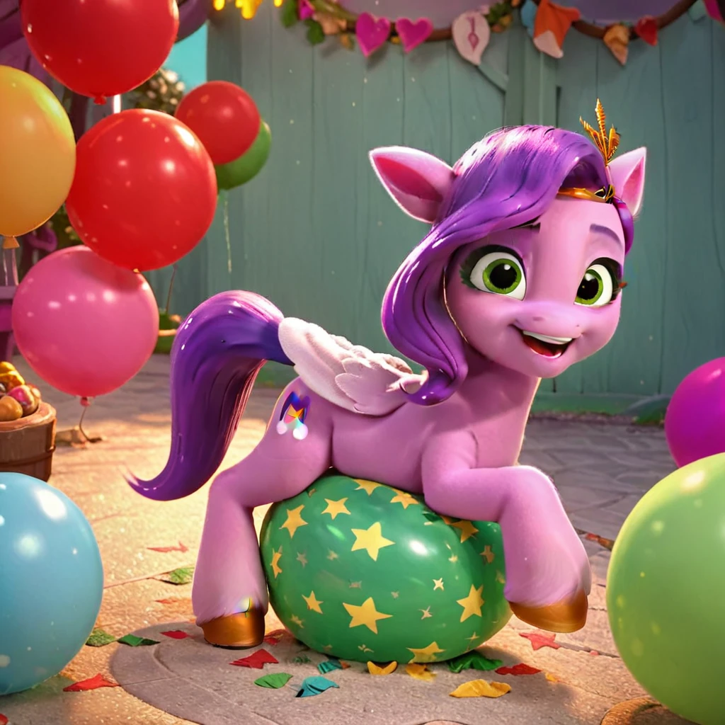 score_9, score_8_up, score_7_up, score_6_up, score_5_up, score_4_up,
female, Pipp Petals, solo, looner, nonpop, balloon nonpop, detailed background, party, selfie, fanservice, plot, balloon fetish, balloon support, 3d, hd, 4k, solo,
safe, rating safe,
spread legs, plot, blowing up balloons, balloon blowing, wide hips, arched back, overinflated balloon, tight balloon, necked balloon, translucent balloon, white star print on balloon, balloon inflation, bouncing, squeaking, noisy, loud,
My Little Pony: Make Your Mark, My Little Pony: A New Generation, cinematic, dynamic angle, depth of field, bloom, subsurface scattering