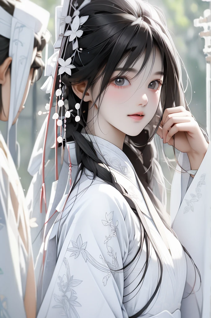 White Hanfu