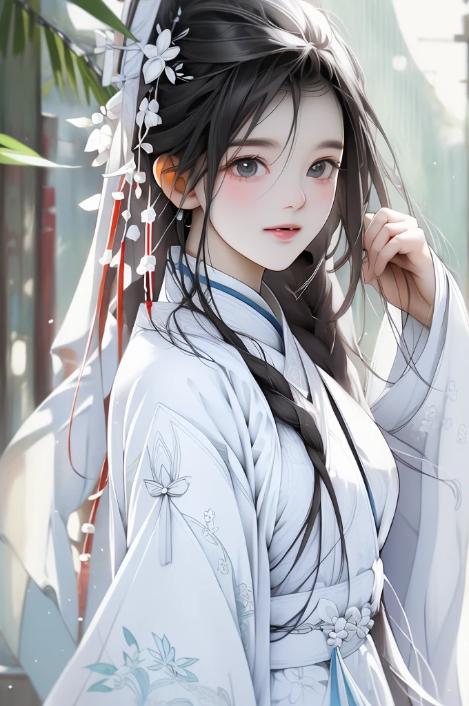White Hanfu