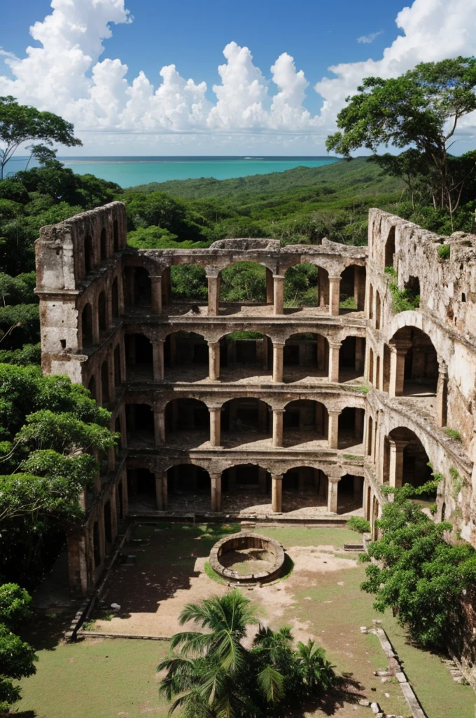Ruins of the country Old Panama