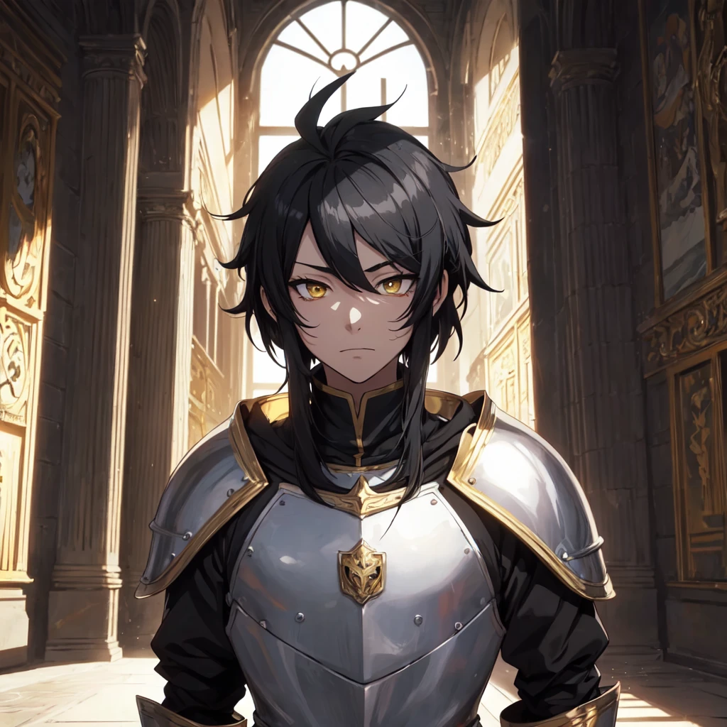 128K Ultra High Definition,
128K Ultra High Quality,
128K Ultra High Resolution,
Best Definition,
Best Quality,
Best Resolution,
Perfectly Detailed,
Perfectly Designed,
Extremely Detailed,
Extremely Designed,
Hyper Detailed,
Hyper Definition,
Hyper Quality,
Hyper Resolution,
Masterpiece,
(((Anime))),
Body Shot,
(((Boy))),
Handsome,
Muscular Body,
(((Black Mid Hair))),
(((Yellow Eyes))),
(((Gold Warlord Armor))),
(((Inside Of Medieval Royal Palace Background Scenery))),