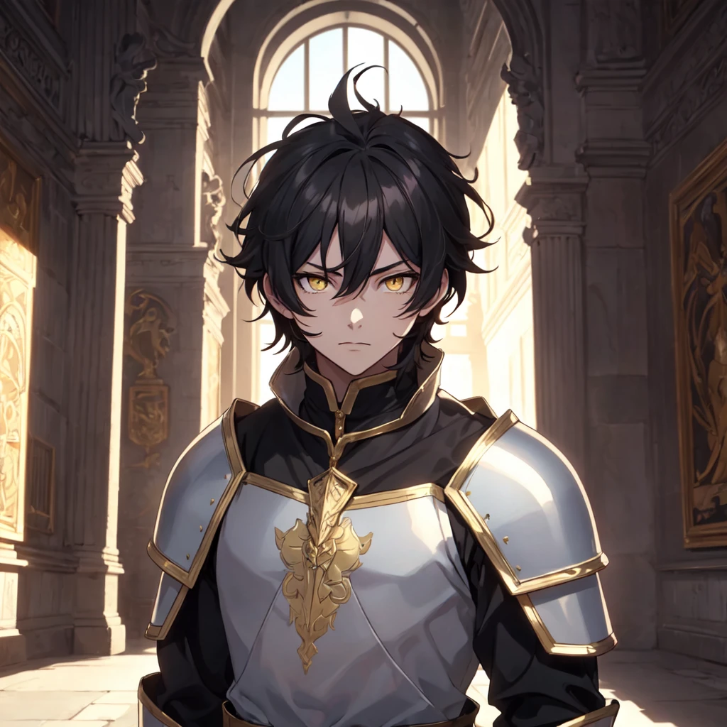 128K Ultra High Definition,
128K Ultra High Quality,
128K Ultra High Resolution,
Best Definition,
Best Quality,
Best Resolution,
Perfectly Detailed,
Perfectly Designed,
Extremely Detailed,
Extremely Designed,
Hyper Detailed,
Hyper Definition,
Hyper Quality,
Hyper Resolution,
Masterpiece,
(((Anime))),
Body Shot,
(((Boy))),
Handsome,
Muscular Body,
(((Black Mid Hair))),
(((Yellow Eyes))),
(((Gold Warlord Armor))),
(((Inside Of Medieval Royal Palace Background Scenery))),