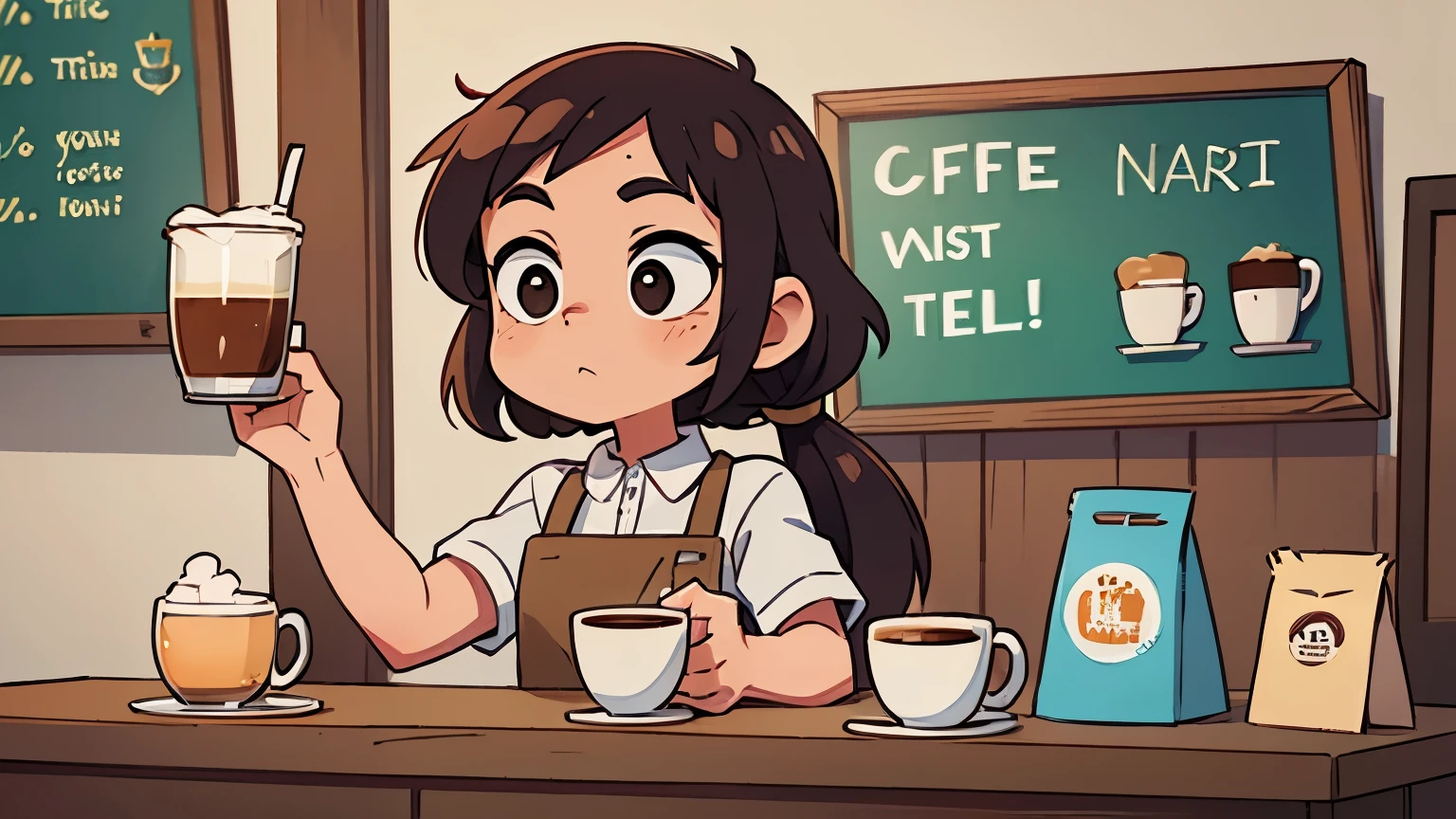 "coffee explosion in a Starbucks, girl crying in shock, captured on a Kodak film",correct hands, correct face