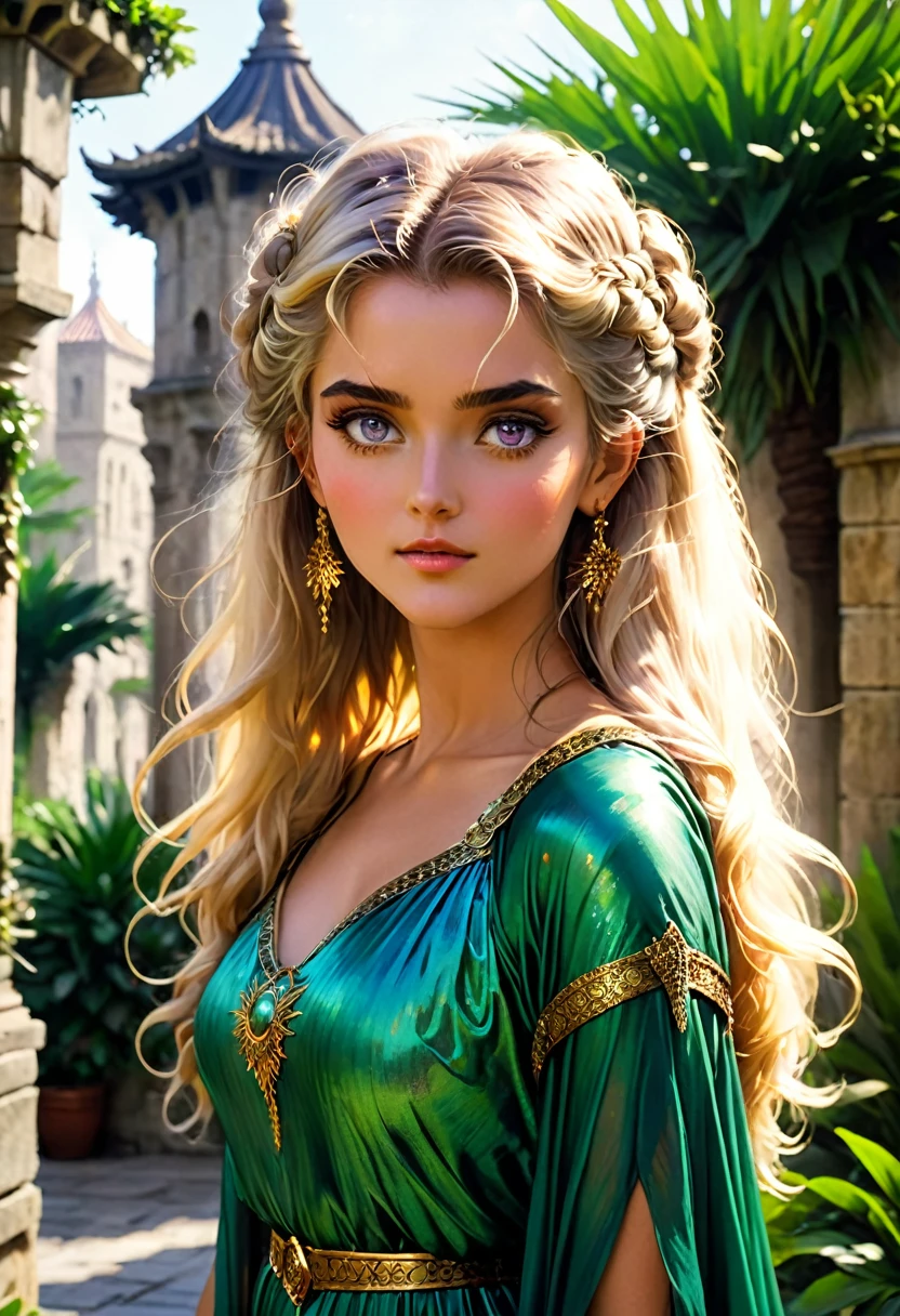 (masterpiece), bokeh>4k,very best quality, very expressive eyes, perfect faces VERY HANDSOME ATTRACTIVE[[different lysene couples man and woman together inancientold free city in city of King's Landing the capital of Westeros from game of thrones wearing very loose kinda cool kinda thin fine very flowy kinda fiilmy robesdress]] very old ancient epic world looks feel [both males and females together ]garments vivid colors shades and pastels retro look feel with blonde darker brownblondes And darker hair color shadescurled hair in very exotic like paradiasical like garden settings both males females in it with kinda 80s-90ish style animatedtlook, , very vivid vibrant strikingvibrant color grading, epic fantasy, bokeh, close-up portrait and looking very much like in the old ancient very almost otherworldly amazing exotic almost tropical beautiful rich kinda verdant lush ancient worlds epic feelluxuriantcity King's Landing more illustrated look feel close up very epic fantaSy ancient world look feel very epic and sculptural ancient worlds a variet and diversity ofsculpted moulded chiseled well built looks and appearances with very exotic blooms plant people unbelievably strikingly beautiful kinda somewhat exotic ad purplish or amethyst eyes into the looks vibrantly strikingly beaitiful and handsome amidst some amazingly unbelievably exotic luxuriant foreign almost otherworldly blooms verdant flora and fauna in a courtyard garden males females together with dark very darker hair even olive complexions