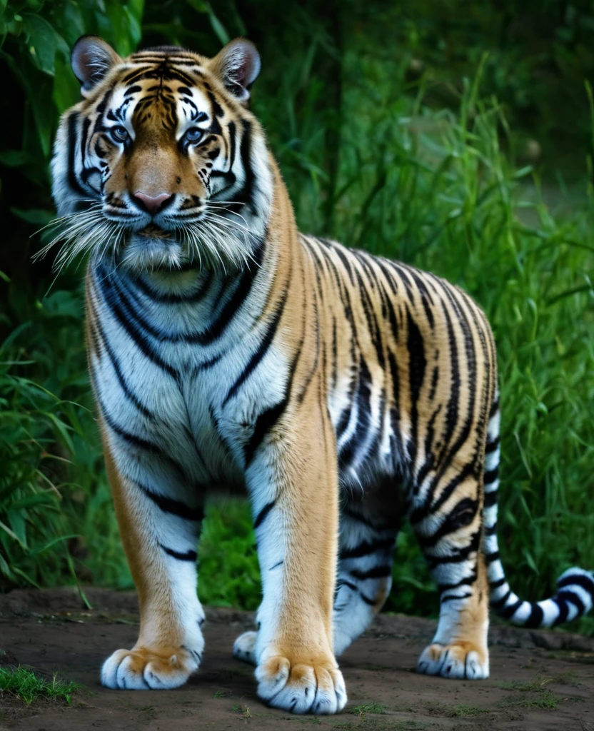 (Blue Tiger), full body, animal