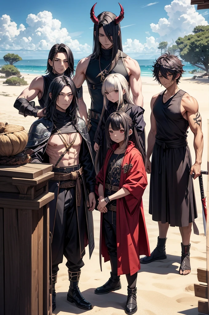 Demon Slayer Squad、male、Muscular、sand嵐、sand、