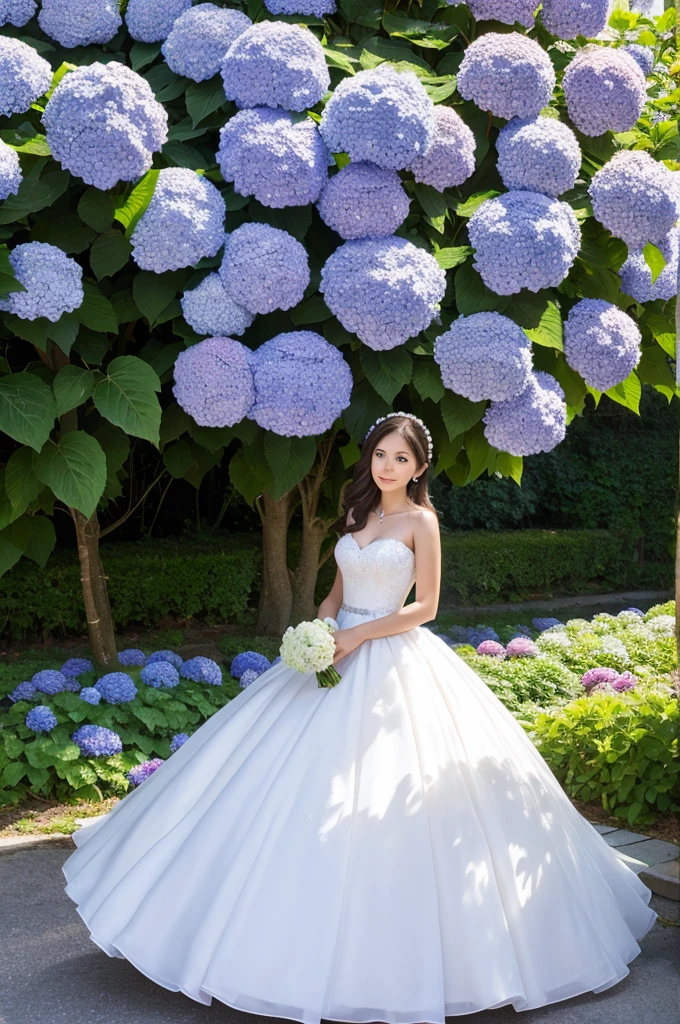 Hydrangeas all around