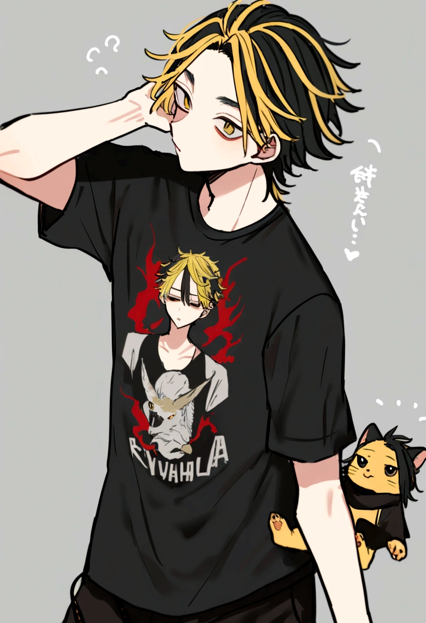 1 chico, kazutora hanemiya, tokyo revengers, with a valhalla shirt, keseike baji, tokyo revengers, y is a pet, jsjs