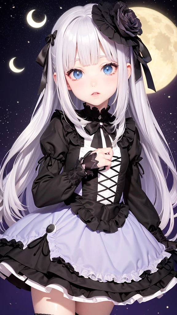 Princess Gothic ta dress night moon