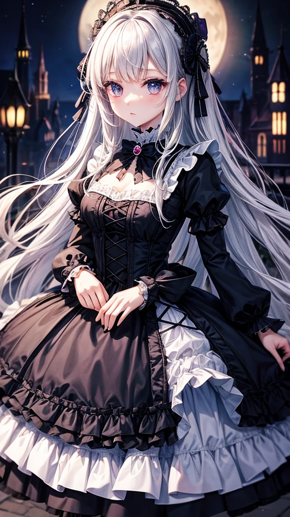 Princess Gothic ta dress night moon