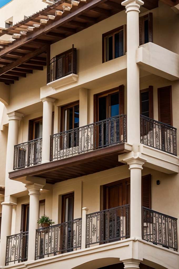 Balcony fused with eagle