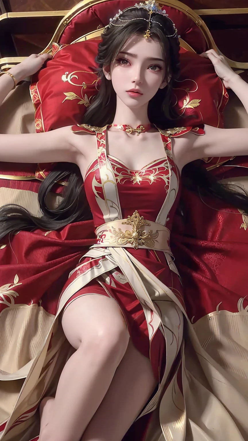 Red clothes,Red dress,Red Chinese wedding dress