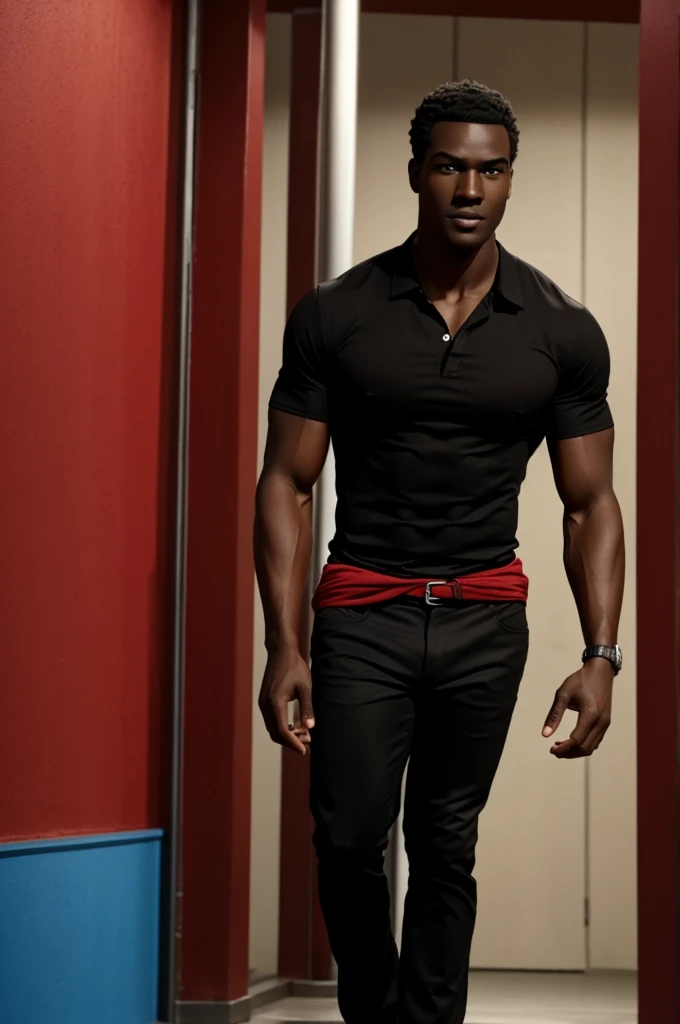 My Own Total Drama Island Character
Black skin tone
Tall
Muscular
Red Shirt
Black pants