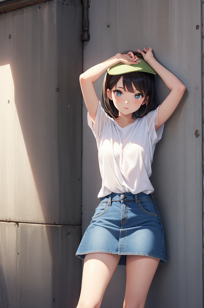 denim skirt