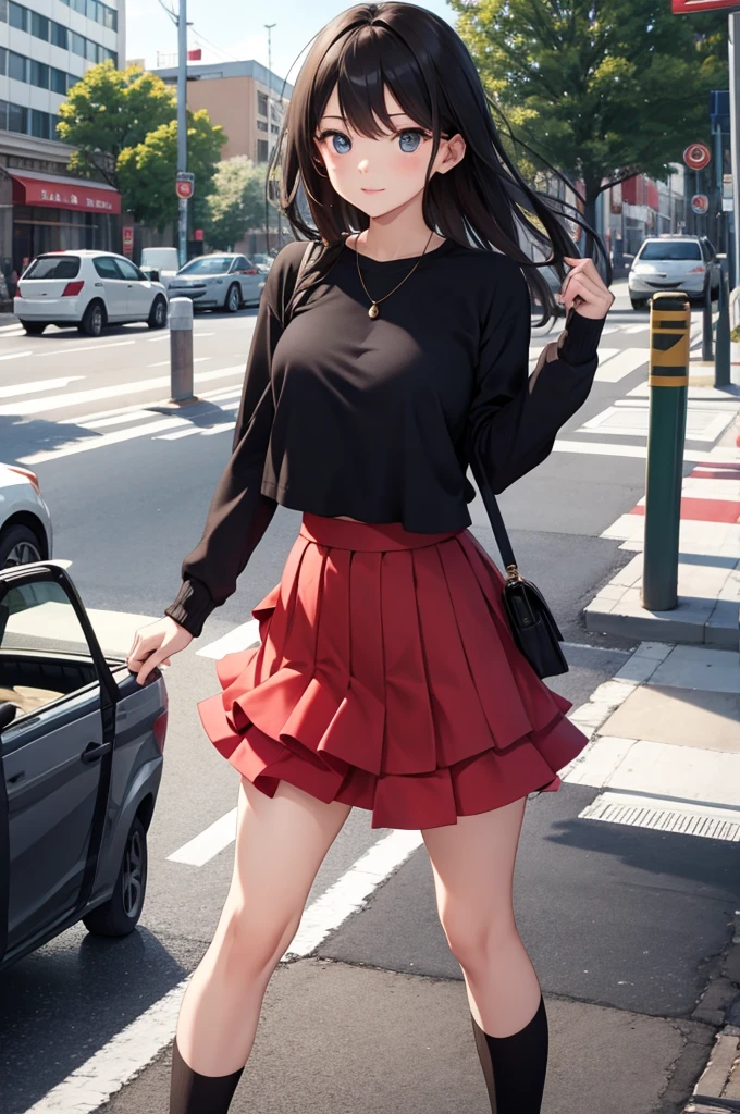 layered skirt