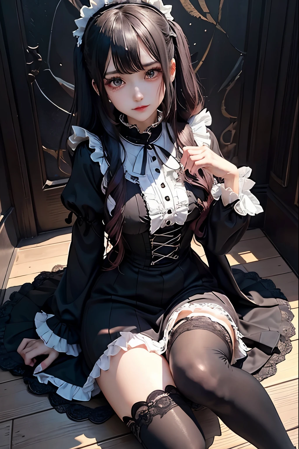 Hard Dark Gothic Makeup、Black dark eyeshadow、sad、Good skin radiance、Dark Gothicメイク、Dark smile、palace、The beauty of fragrance、24-years-old、Expression of intense sexual pleasure、Embarrassed look、Dark Gothic、Highest quality、Expression of sexual pleasure amid suffering、Drunk face、紫のMaid clotheysterious、Noble、The face of someone holding it in the toilet、sexy、Loving smile、Twin tail hair、Right blue eye, Left eye is red、Super tempting pose、Platform Heel Shoes、Heavy makeup、Gothic ta clothes、Silver Hair、Long Hair Straight Hair、Cute Gothic Loliress、Beautiful Face、elegant features、Attractive face、Stained glass is the background、Chest glistening with sweat、The room is dark、goth long dress、Bell Sleeves、Wizard Sleeve、Decadent look、Sexually excited expression、Glossy thighs wet with water、Thighs that are wet and shiny with oil、Background of a room full of roses、sad expression、Rose Maiden、The embroidery is pink、The dress has pink embroidery.、Thigh-high socks、Knee-high socks、Gentle expression、Dark black eyeshadow、Stained glass and rose background、thighs are a little thin、Female Duo、Female couple、dark church background、Stained glass、Black metal world、Dark Castle、Dark Room、Slender body、gothic long dress、Victorian dress、Small breasts、Hold the wine in your right hand、Hold the lantern in your left hand、pantyhose、Sit on the bed、The bed is covered with roses、Lying in bed、Her thighs are shining with sweat、My body is wet and shiny、Lots of glitter on the thighs、sweating、My thighs are sticky from sweating、Sweat glistening on my thighs, The whole body is sweaty and shiny、I sweated a lot.、My thighs are sweaty、My thighs are wet、My thighs are shining with sweat、A lot of sweat glistening all over the body、Slender body、