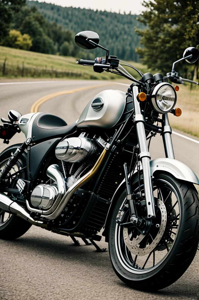 Motorcycle with names