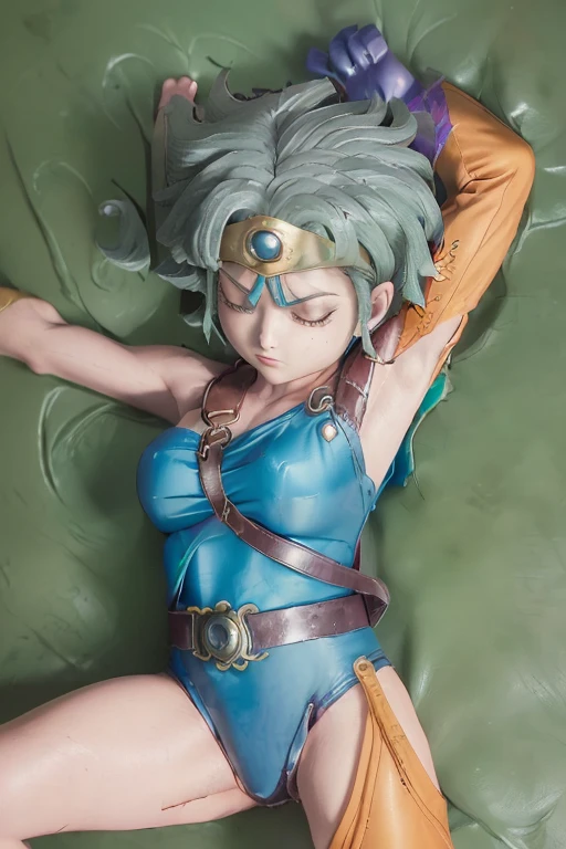 (((Dragon Quest 4 Costume)))、(((Female Hero)))、(((Almost dead)))、(((Close your eyes)))、(((hang)))、(((suffering)))、(((Your clothes are torn)))、((Make the most of your original images))、((It is violently destroyed))、(((cadaver)))、(((Hanging)))、(((Weaknesses)))、((Bloodstained))、((Stockings are torn))、((Best image quality、8K))、Ultra-high resolution