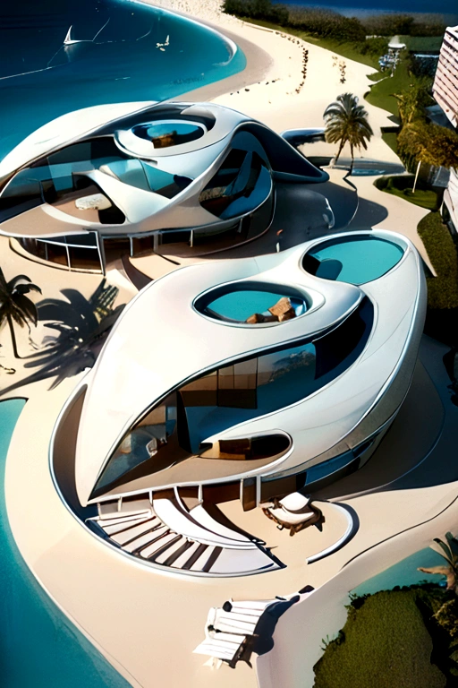 A luxurious Caribbean resort, valuated at approximately $6 billion, showcases its opulence and elegance. The expansive property features pristine white beaches, lush tropical landscapes, and a stunning crystal-clear ocean. The resort boasts extravagant villas, an exclusive spa, a lavish dining area, and a vibrant nightlife scene. Aerial views of the resort reveal a mix of modern architecture and natural beauty, creating a breathtaking and unparalleled vacation experience.
