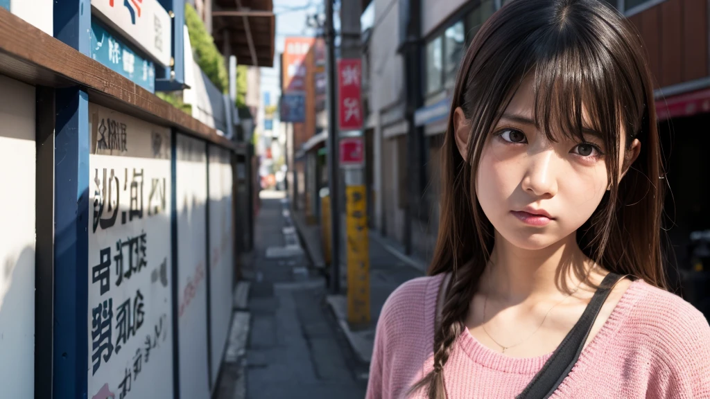 Portrait of a young Japanese woman, superhero clothes posing seductively, HD quality