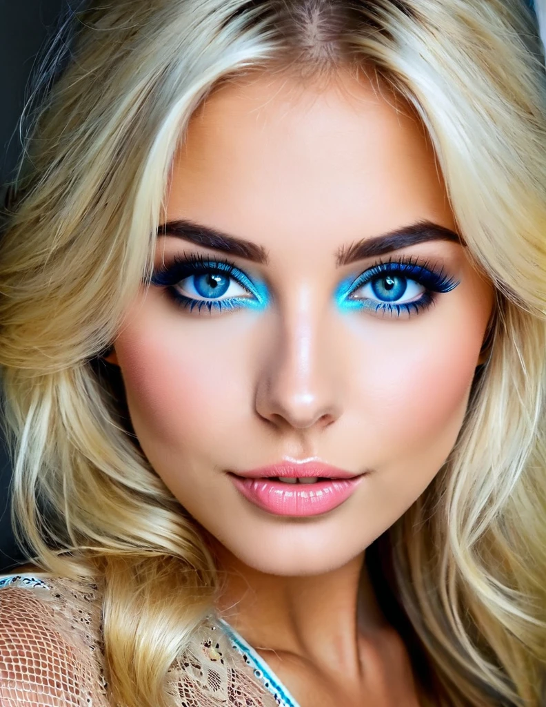 russian girl blond,1 m 70 ; yeux bleu, qui boit du vin