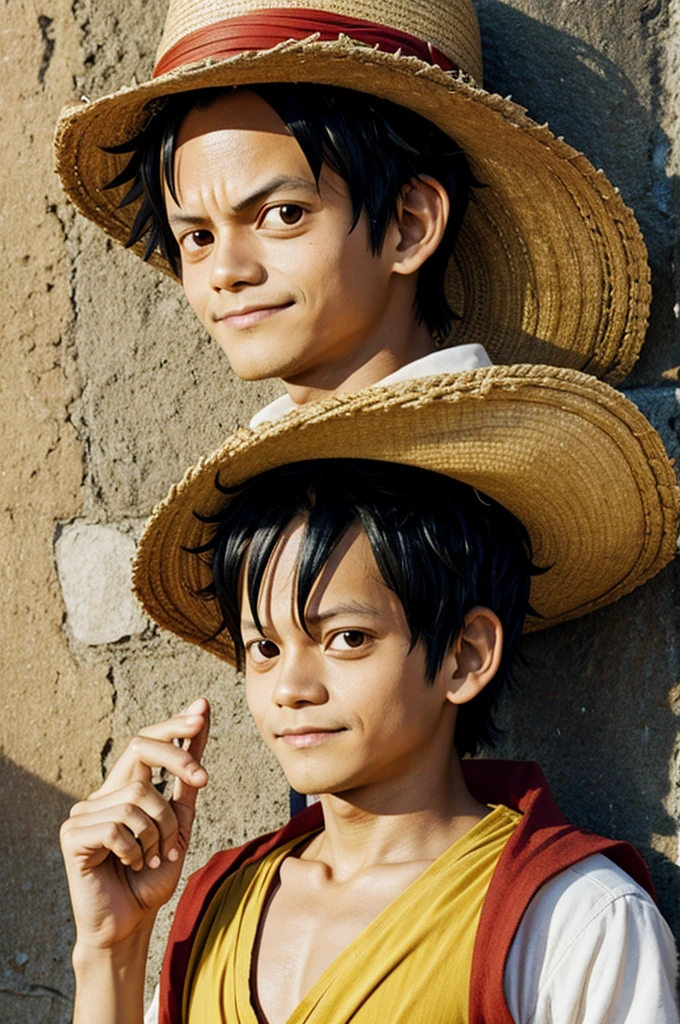 teen luffy cosplayer