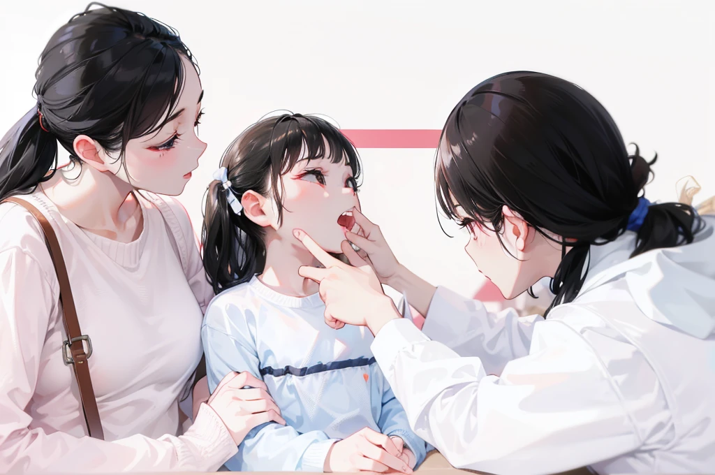 Role A(child):Mother,We're going to get orthodontics.,What preparations need to be made??
Role B(Mother):baby,First of all, we need to make sure your oral cavity is healthy.。If you have tooth decay,Make up for it first;Dirty mouth,I need to wash my teeth.。