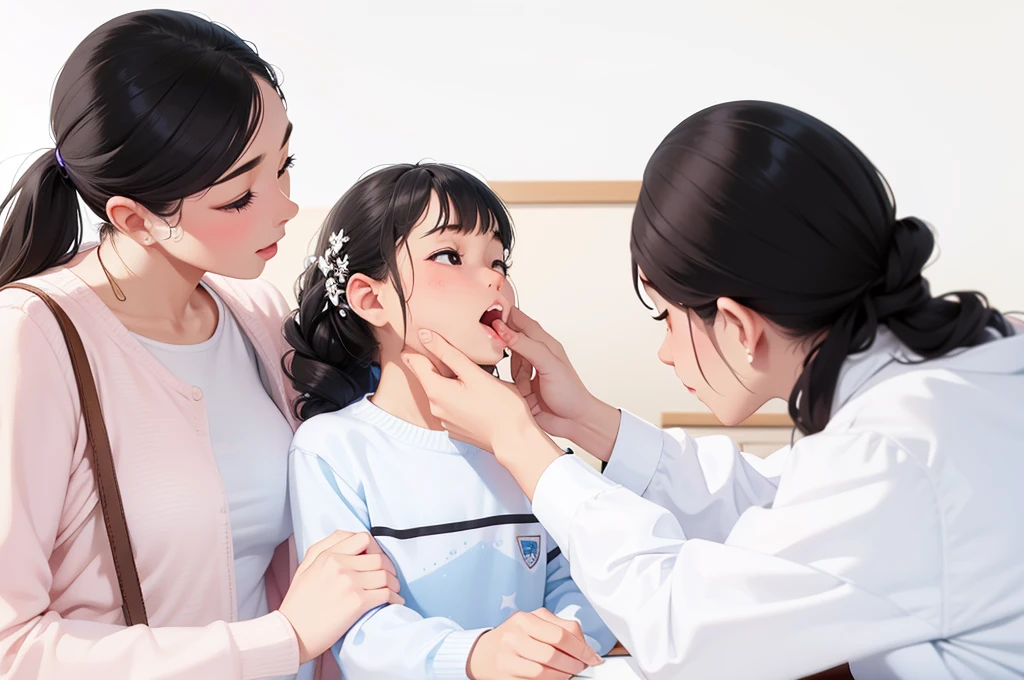 Role A():Mother,We're going to get orthodontics.,What preparations need to be made??
Role B(Mother):baby,t of all, we need to make sure your oral cavity is healthy.。If you have tooth decay,Make up for it first;Dirty mouth,I need to wash my teeth.。