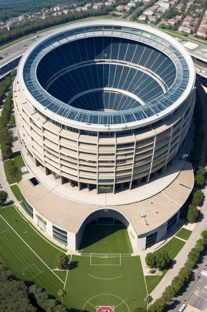 Vulture-shaped football stadium
