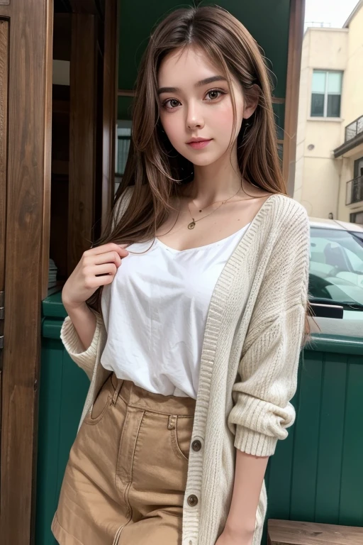 tall girl, güerita, brown hair and pretty
