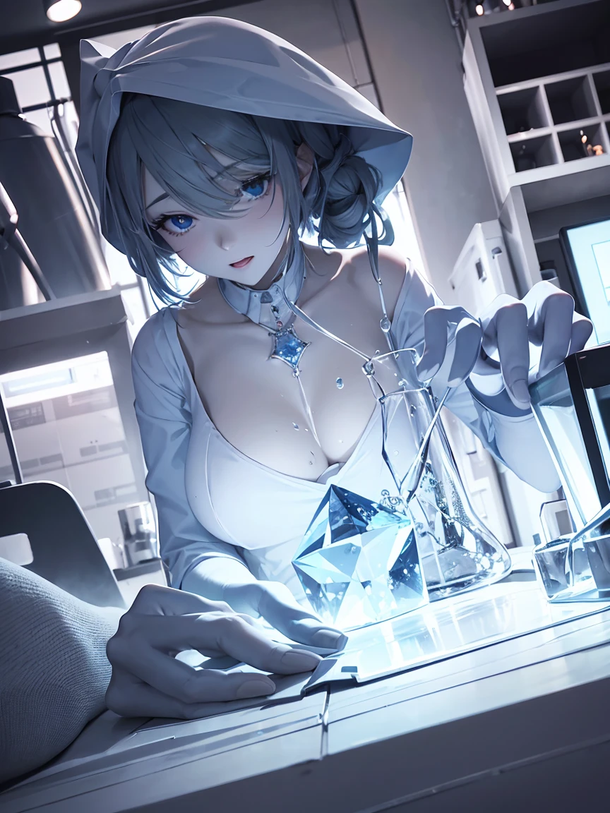 illustrate the process of Laboratory created diamonds