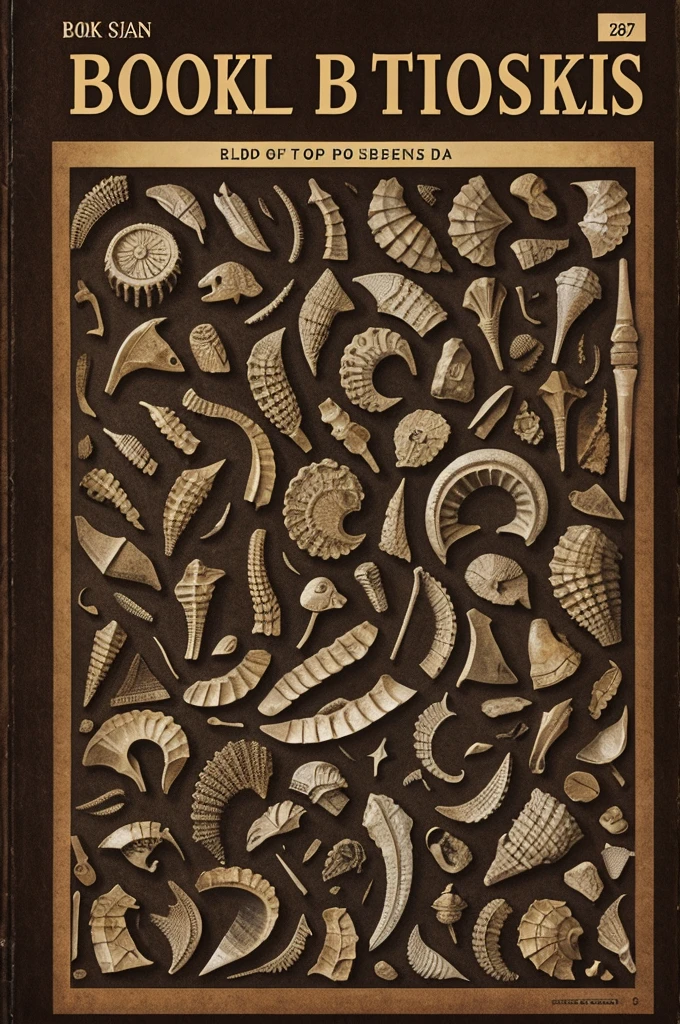 Book cover that talks about fossils