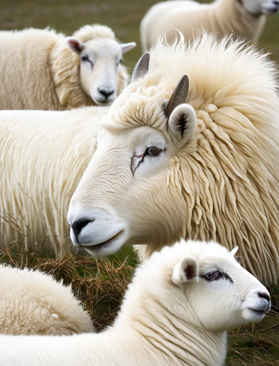 White Seal Sheep