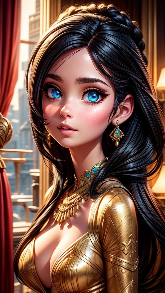 A girl riding a pink dinosaur, detailed portrait, beautiful detailed eyes,beautiful detailed lips,extremely detailed eyes and face,longeyes lashes, 1girl, fantasy, illustration, oil painting, 3D render, (best quality,4k,8k,highres,masterpiece:1.2),ultra-detailed,(realistic,photorealistic,photo-realistic:1.37),HDR,UHD,studio lighting,ultra-fine painting,sharp focus,physically-based rendering,extreme detail description,professional,vivid colors,bokeh,fantasy art,surreal,magical,glowing,cinematic lighting,warm color tones